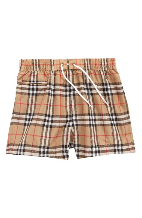 boys burberry trunks|Burberry baby swim trunks.